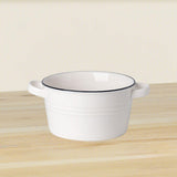 Maxbell Dessert Bowl Multipurpose Baking Accessory Salad Bowl for Snacks Yogurt Rice Large Without lid
