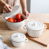 Maxbell Dessert Bowl Multipurpose Baking Accessory Salad Bowl for Snacks Yogurt Rice Large Without lid