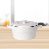 Maxbell Dessert Bowl Multipurpose Baking Accessory Salad Bowl for Snacks Yogurt Rice Large with lid