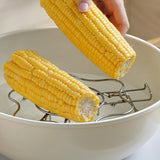 Maxbell Steamer Rack Cookware Roasting Rack Cooker Stand for Cake Pan Oven Air Fryer 22x5.9cm