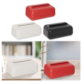 Maxbell Car Tissue Box Dispenser Elegant Paper Towel Holder for Car Automotive Decor red