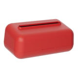Maxbell Car Tissue Box Dispenser Elegant Paper Towel Holder for Car Automotive Decor red