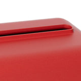 Maxbell Car Tissue Box Dispenser Elegant Paper Towel Holder for Car Automotive Decor red