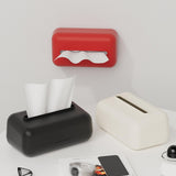Maxbell Car Tissue Box Dispenser Elegant Paper Towel Holder for Car Automotive Decor red