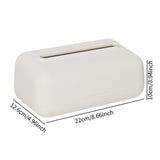 Maxbell Car Tissue Box Dispenser Elegant Paper Towel Holder for Car Automotive Decor white