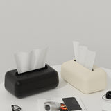 Maxbell Car Tissue Box Dispenser Elegant Paper Towel Holder for Car Automotive Decor white