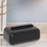 Maxbell Car Tissue Box Dispenser Elegant Paper Towel Holder for Car Automotive Decor black