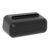 Maxbell Car Tissue Box Dispenser Elegant Paper Towel Holder for Car Automotive Decor black