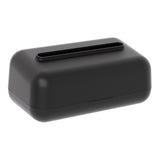 Maxbell Car Tissue Box Dispenser Elegant Paper Towel Holder for Car Automotive Decor black