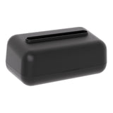 Maxbell Car Tissue Box Dispenser Elegant Paper Towel Holder for Car Automotive Decor black