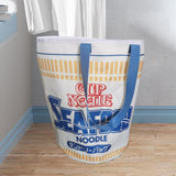Maxbell Laundry Basket Extra Large Tote Bag with Handles Storage Organization Basket Blue
