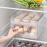 Maxbell Egg Container for Refrigerator Large Capacity for Countertop Kitchen Cabinet