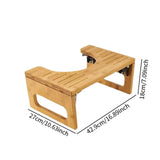 Maxbell Toilet Stool Foldable Nonslip Simple Sturdy Stool for Kids Women All Toilets