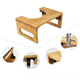 Maxbell Toilet Stool Foldable Nonslip Simple Sturdy Stool for Kids Women All Toilets