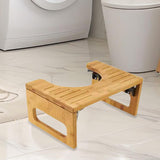 Maxbell Toilet Stool Foldable Nonslip Simple Sturdy Stool for Kids Women All Toilets