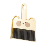 Maxbell Mini Broom and Dustpan Set Broom Dustpan Brush for Table Living Room Bedroom Style  A