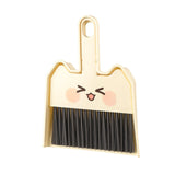 Maxbell Mini Broom and Dustpan Set Broom Dustpan Brush for Table Living Room Bedroom Style B