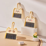 Maxbell Mini Broom and Dustpan Set Broom Dustpan Brush for Table Living Room Bedroom Style B