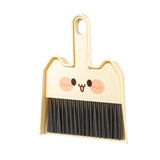 Maxbell Mini Broom and Dustpan Set Broom Dustpan Brush for Table Living Room Bedroom Style C