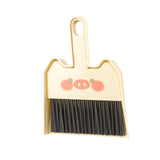 Maxbell Mini Broom and Dustpan Set Broom Dustpan Brush for Table Living Room Bedroom Style D