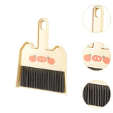Maxbell Mini Broom and Dustpan Set Broom Dustpan Brush for Table Living Room Bedroom Style D