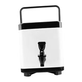 Maxbell Hot and Cold Beverage Dispenser Portable Milk Pail for Porridge Soup Outdoor 6L