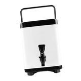 Maxbell Hot and Cold Beverage Dispenser Portable Milk Pail for Porridge Soup Outdoor 8L