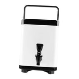 Maxbell Hot and Cold Beverage Dispenser Portable Milk Pail for Porridge Soup Outdoor 8L