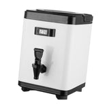 Maxbell Hot and Cold Beverage Dispenser Double Layer Milk Pail for Soup Coffee 6L