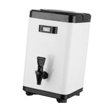Maxbell Hot and Cold Beverage Dispenser Double Layer Milk Pail for Soup Coffee 8L