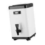 Maxbell Hot and Cold Beverage Dispenser Double Layer Milk Pail for Soup Coffee 8L