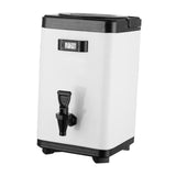 Maxbell Hot and Cold Beverage Dispenser Double Layer Milk Pail for Soup Coffee 8L