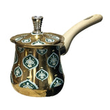 Maxbell Coffee Pot Water Kettle with Wooden Handle Teapot Easy to Clean Coffee Maker 550ml Style B
