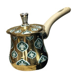 Maxbell Coffee Pot Water Kettle with Wooden Handle Teapot Easy to Clean Coffee Maker 550ml Style B