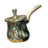 Maxbell Coffee Pot Water Kettle with Wooden Handle Teapot Easy to Clean Coffee Maker 550ml Style B