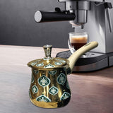 Maxbell Coffee Pot Water Kettle with Wooden Handle Teapot Easy to Clean Coffee Maker 550ml Style B