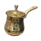 Maxbell Coffee Pot Water Kettle with Wooden Handle Teapot Easy to Clean Coffee Maker 720ml Style A