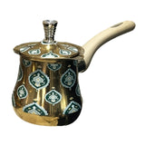 Maxbell Coffee Pot Water Kettle with Wooden Handle Teapot Easy to Clean Coffee Maker 720ml Style B