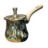 Maxbell Coffee Pot Water Kettle with Wooden Handle Teapot Easy to Clean Coffee Maker 720ml Style B