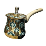 Maxbell Coffee Pot Water Kettle with Wooden Handle Teapot Easy to Clean Coffee Maker 720ml Style B