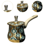 Maxbell Coffee Pot Water Kettle with Wooden Handle Teapot Easy to Clean Coffee Maker 720ml Style B