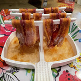 Maxbell Microwave Bacon Cooker Crispy Bacon Making Bacon Rack for Breakfast Microwave