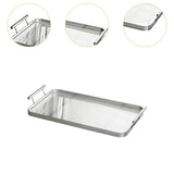 Maxbell Serving Tray with Handles Storage Acrylic Tray for Dining Room Home Banquets L