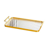 Maxbell Serving Tray Drain Cup Rack Kitchen Cup Holder for Restaurant Bar Guest Room L
