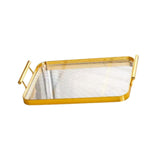 Maxbell Serving Tray Drain Cup Rack Kitchen Cup Holder for Restaurant Bar Guest Room S