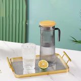 Maxbell Serving Tray Drain Cup Rack Kitchen Cup Holder for Restaurant Bar Guest Room S
