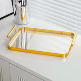 Maxbell Serving Tray Drain Cup Rack Kitchen Cup Holder for Restaurant Bar Guest Room S