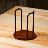 Maxbell Cup Holder Coffee Cup Dispenser for Coffee Milk Tea Shop Bathroom Restaurant Black Single