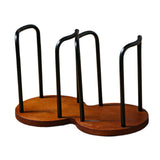 Maxbell Cup Holder Coffee Cup Dispenser for Coffee Milk Tea Shop Bathroom Restaurant Black Double