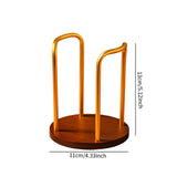 Maxbell Cup Holder Coffee Cup Dispenser for Coffee Milk Tea Shop Bathroom Restaurant Gold Single